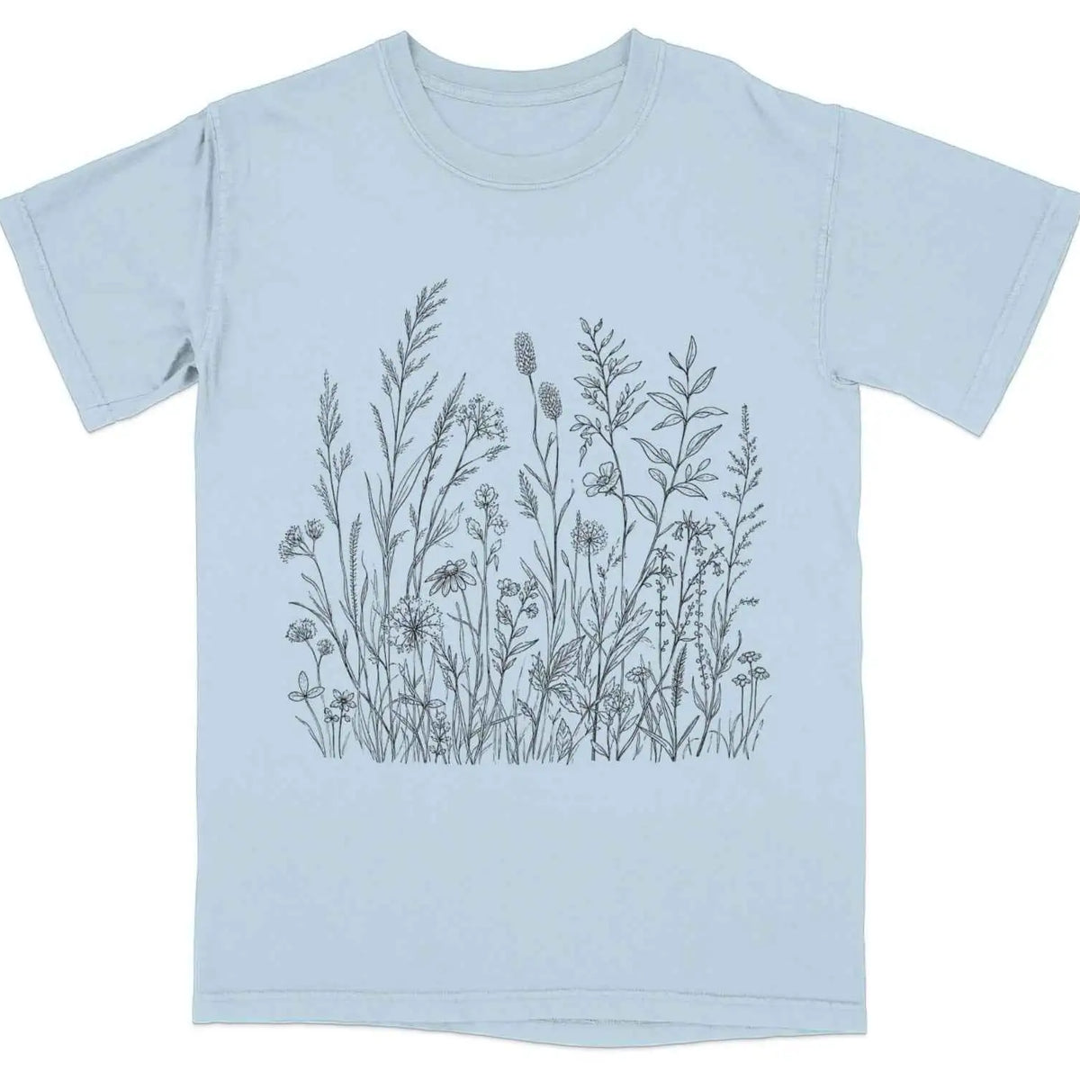 Wildflower Botanical Graphic Tee S