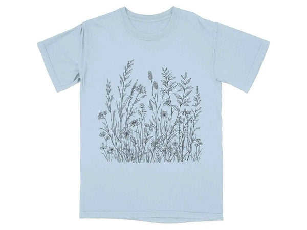 Wildflower Botanical Graphic Tee S