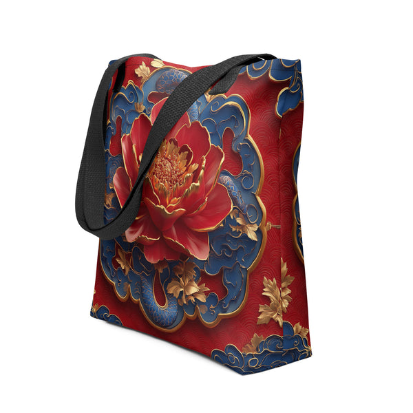 Oriental Peony Tote bag
