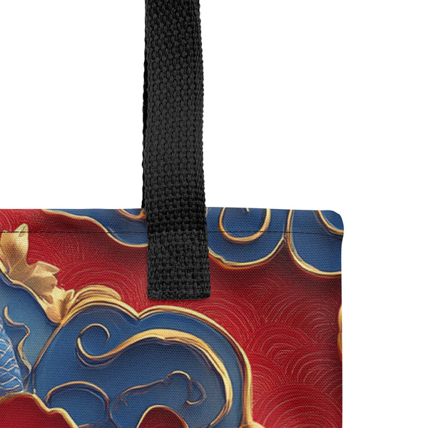 Oriental Peony Tote bag