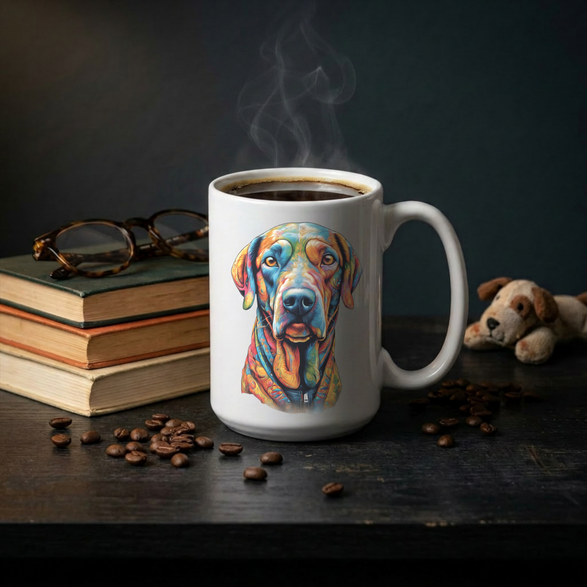 Archer Dog Portrait — Mug / Ornament