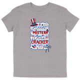 Little Mister Firecracker Patriotic T-Shirt