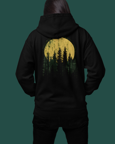 Night Forest Organic Hoodie