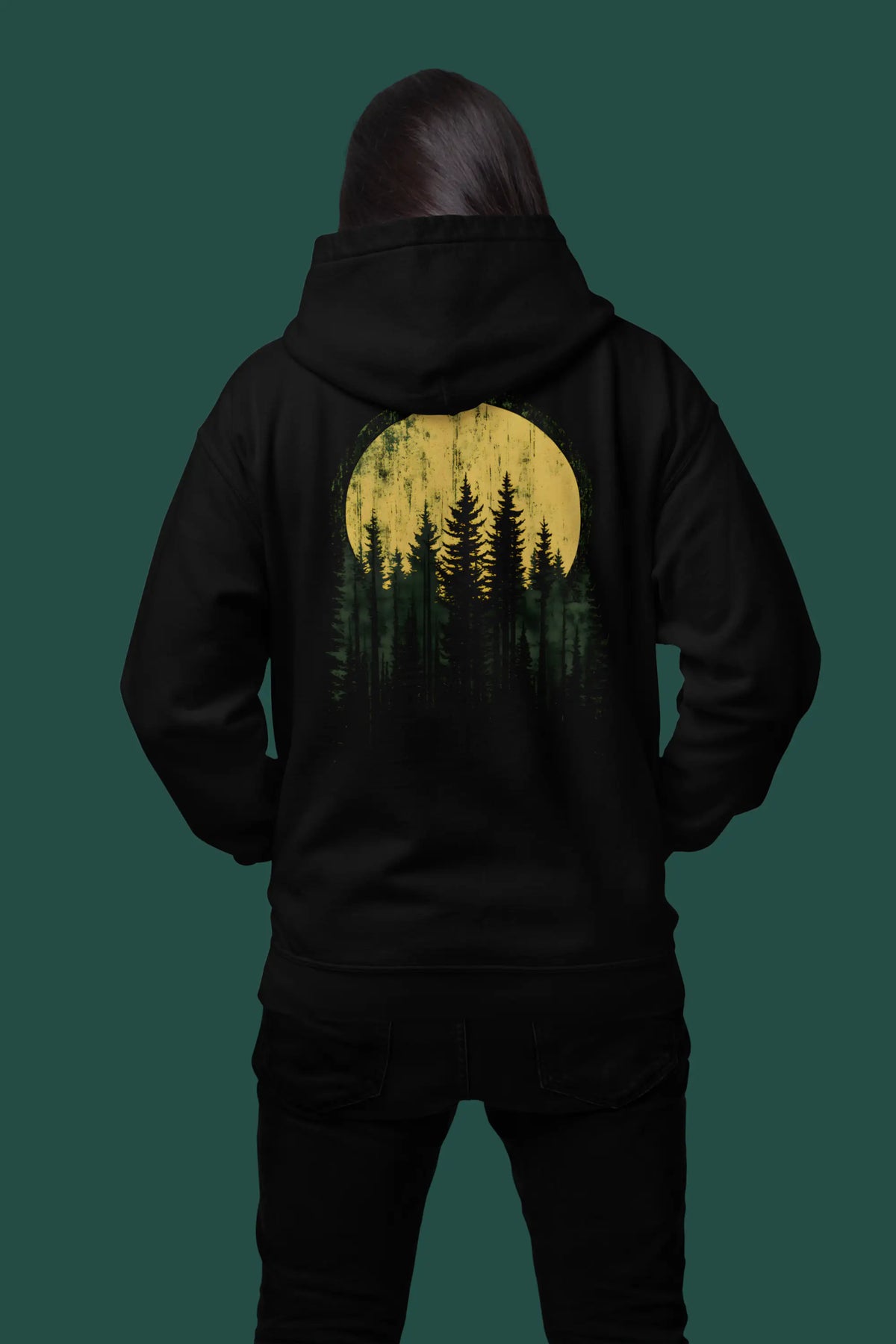Night Forest Organic Hoodie 
