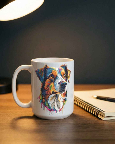 Biscotti Dog Portrait — Mug / Ornament