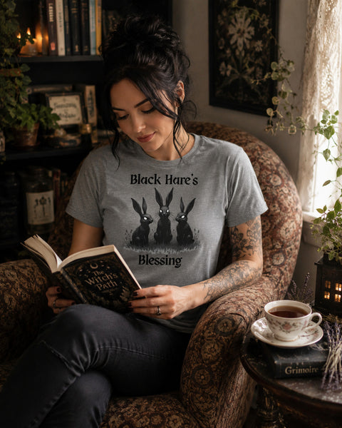 Black Hare’s Blessing Organic Tee