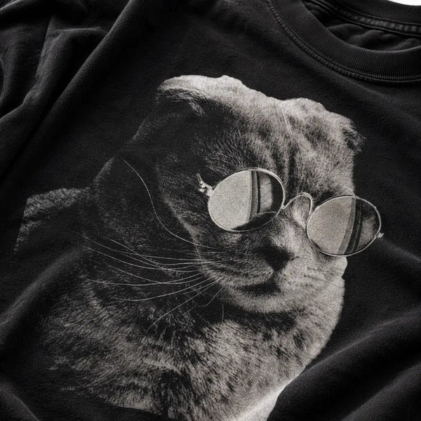 Certified Unbothered Cool Cat Persona T-Shirt