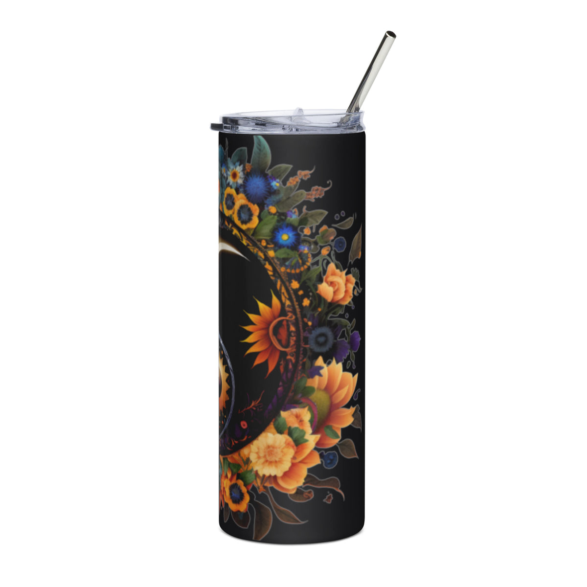 Celestial Sky Stainless Steel Tumbler Left Side