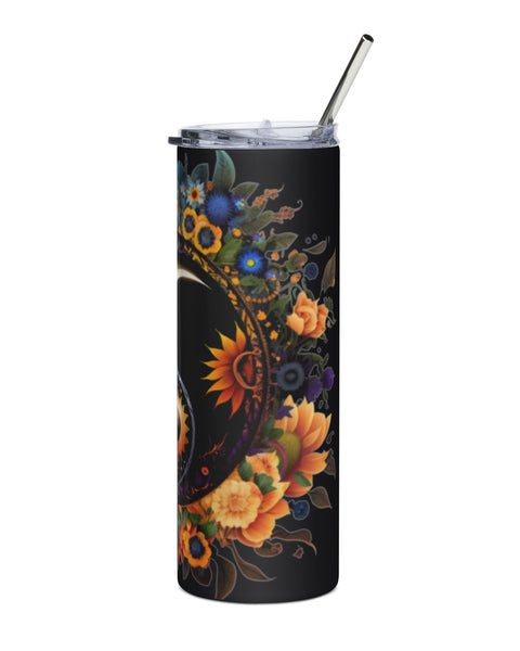 Celestial Sky Stainless Steel Tumbler Left Side