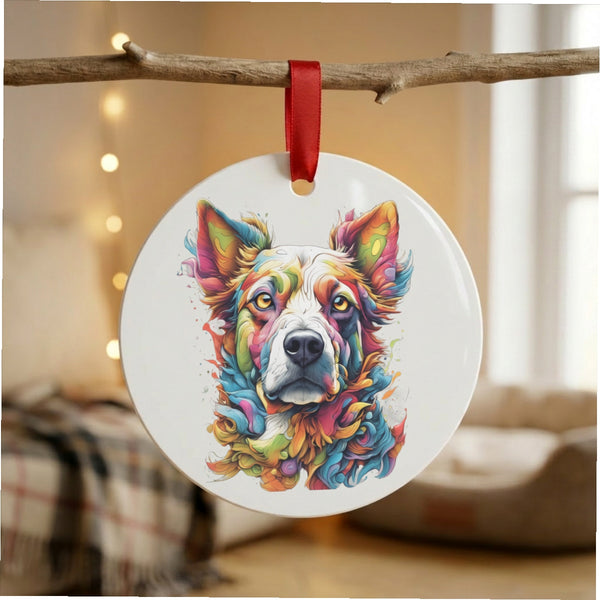 Cleo — Dog Portrait Collection | Mug & Ornament Set
