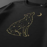 Starlit Wolf Organic Sweatshirt 