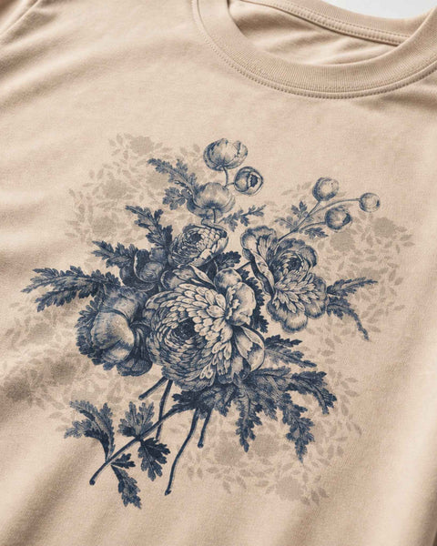 Vintage Floral Bouquet Graphic T-Shirt