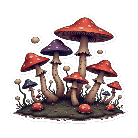 5.5" Dreamscape Mushroom Sticker