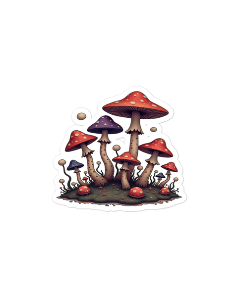 3" Dreamscape Mushroom Sticker