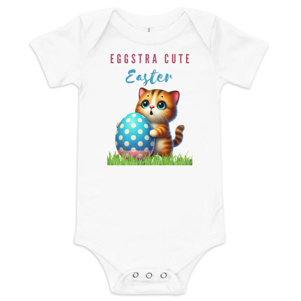 Eggstra Cute Baby One Piece in White