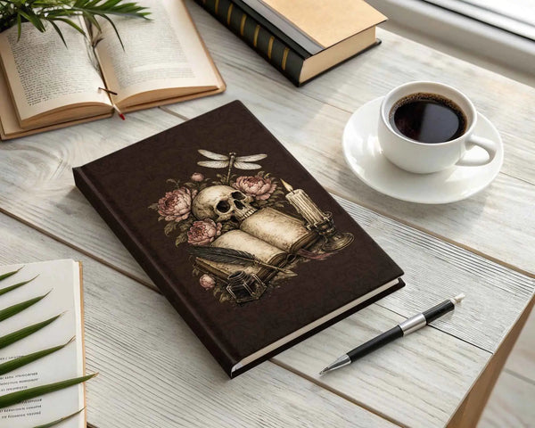 Midnight Pages Hardcover Journal 