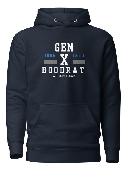 Gen X Hoodrat Hoodie - Navy Blazer