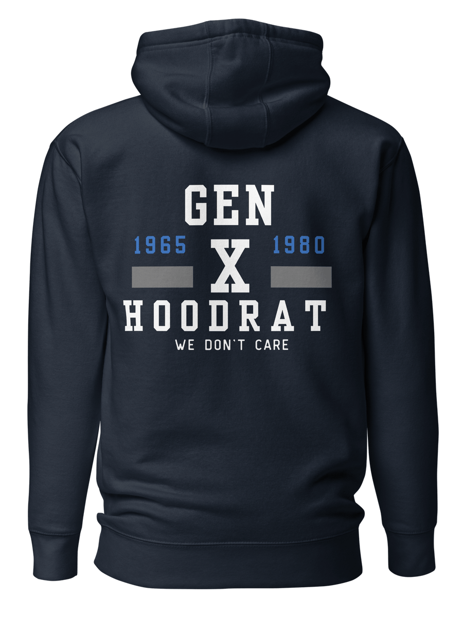 Gen X Hoodrat Hoodie - Navy Blazer