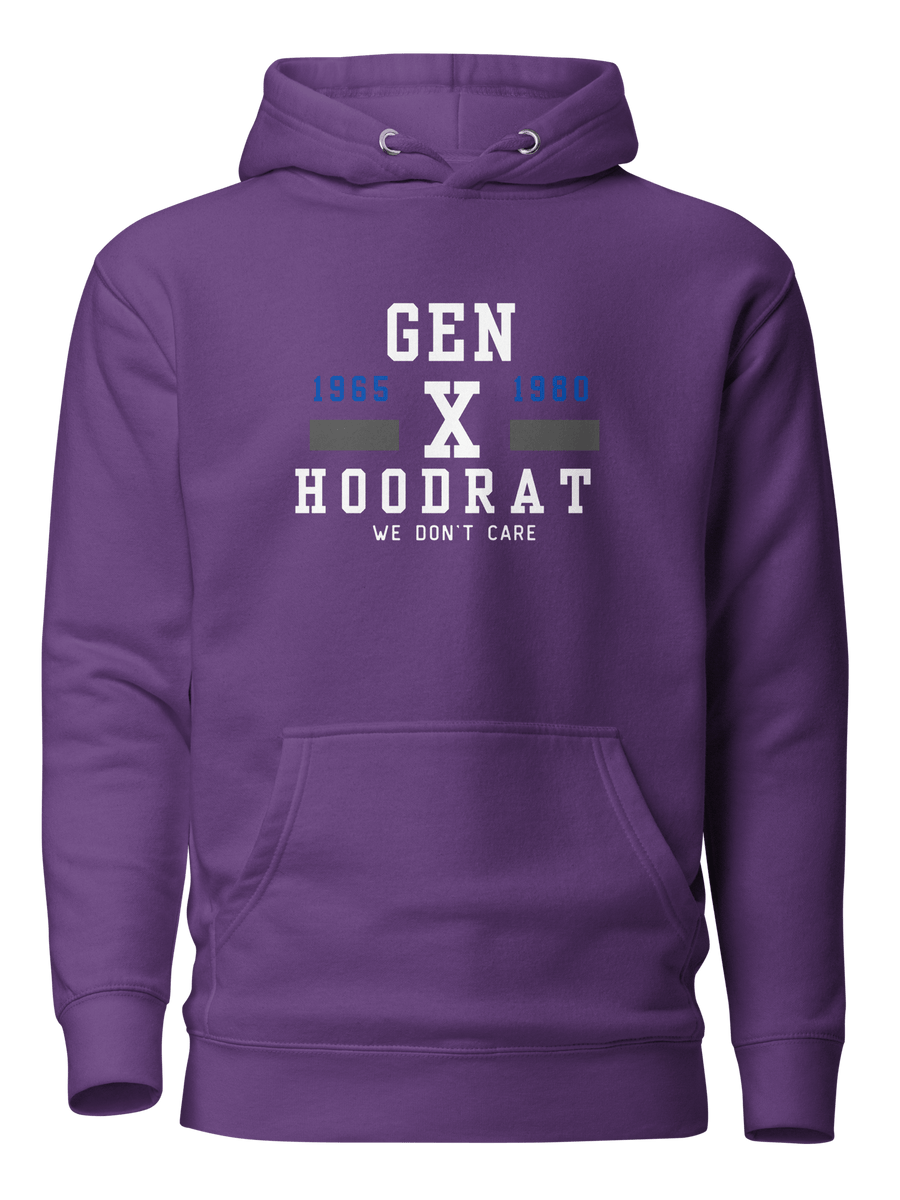 Gen X Hoodrat Hoodie - Purple