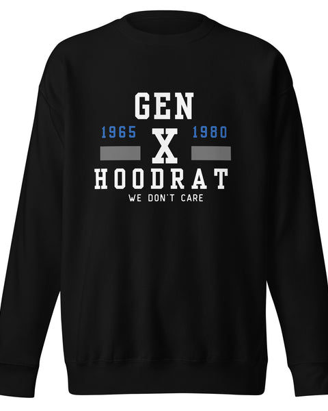 Gen X Hoodrat Sweatshirt - Black