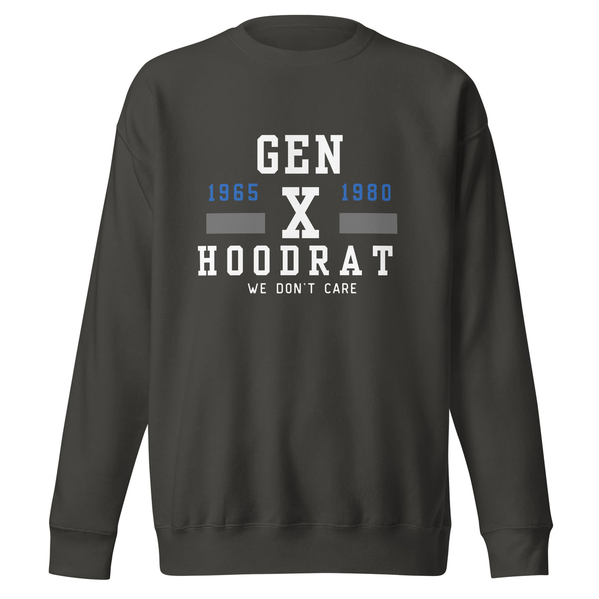 Gen X Hoodrat Sweatshirt - Vintage Black