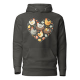 Hen House Hoodie in Vintage Black