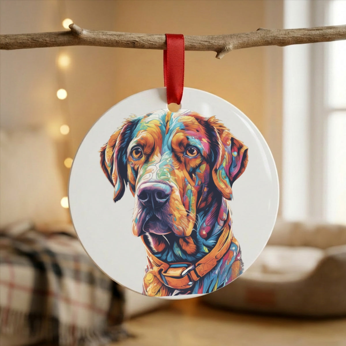 Pretzel — Dog Portrait Collection | Mug & Ornament Set