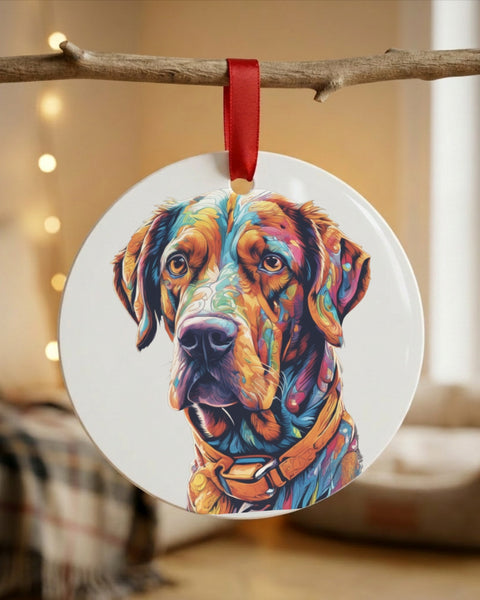Pretzel — Dog Portrait Collection | Mug & Ornament Set