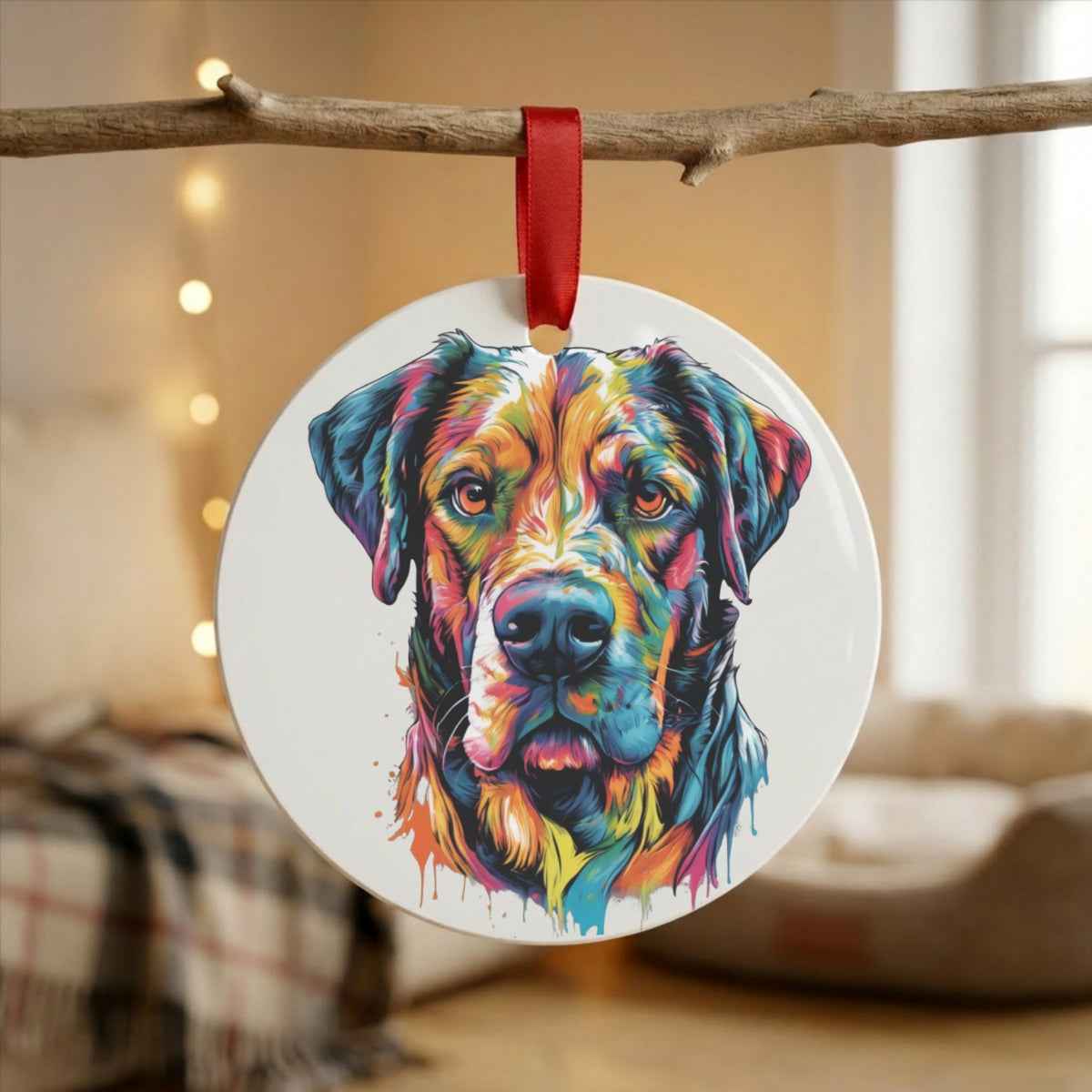 Pickles Dog Portrait — Mug / Ornament