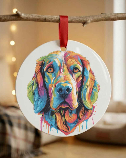 Patches Dog Portrait — Mug / Ornament