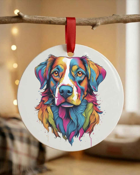 Atlas Dog Portrait — Mug / Ornament