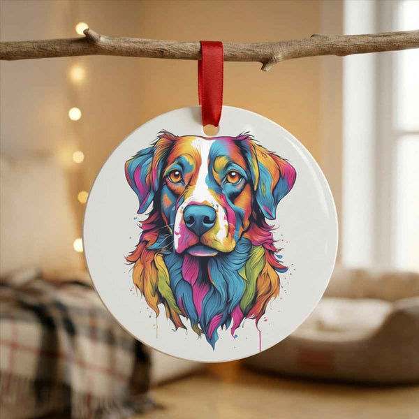 Atlas Dog Portrait — Mug / Ornament