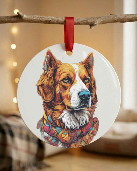 Rascal Dog Portrait — Mug / Ornament