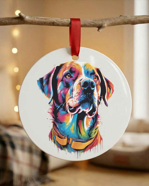 Pepper Dog Portrait — Mug / Ornament