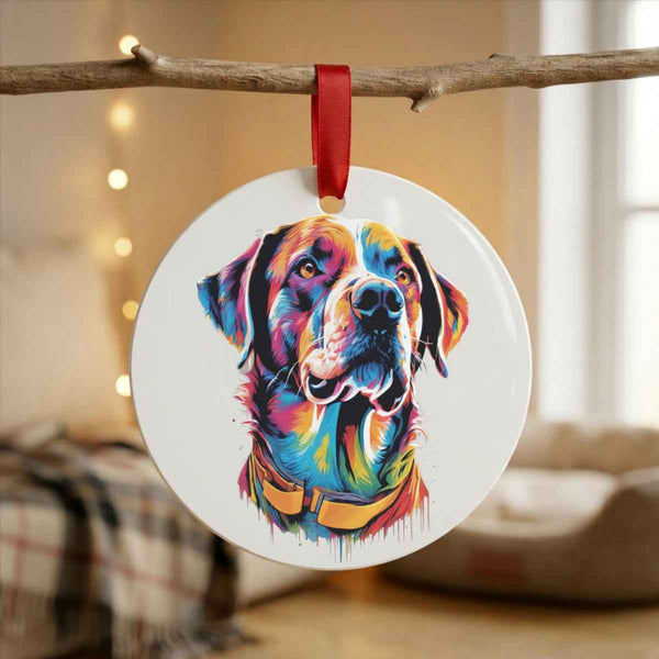 Pepper Dog Portrait — Mug / Ornament