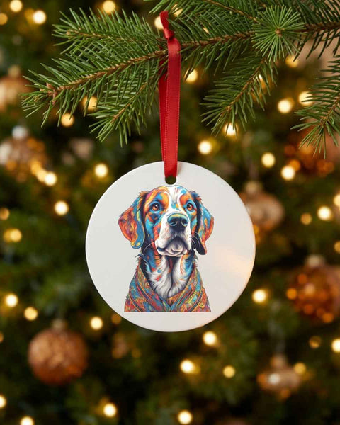 Ivy Dog Portrait — Mug / Ornament