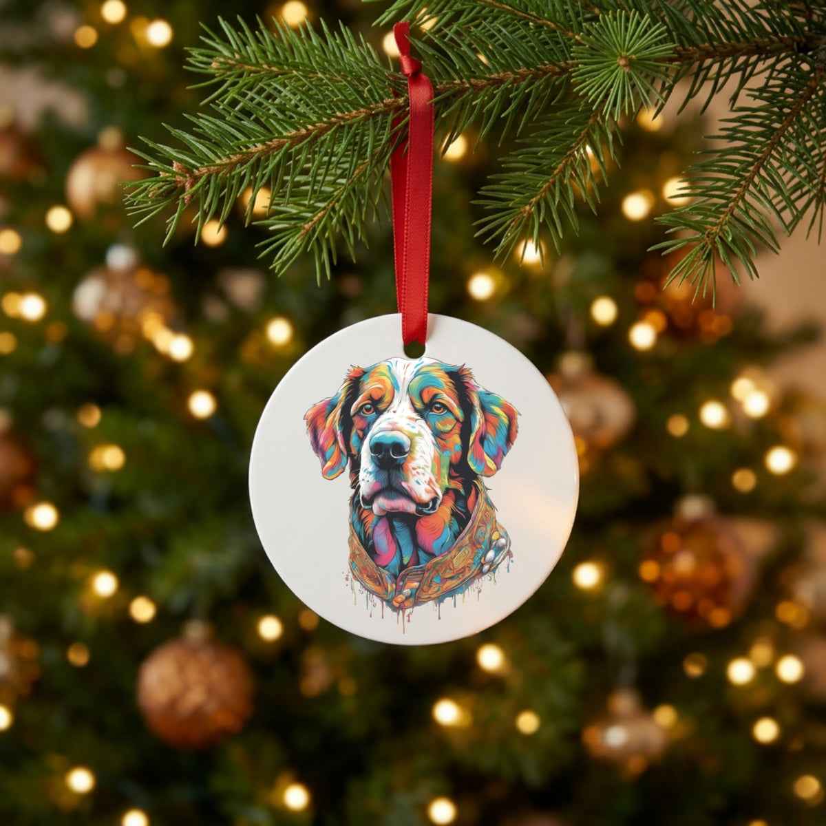 Floyd Dog Portrait — Mug / Ornament