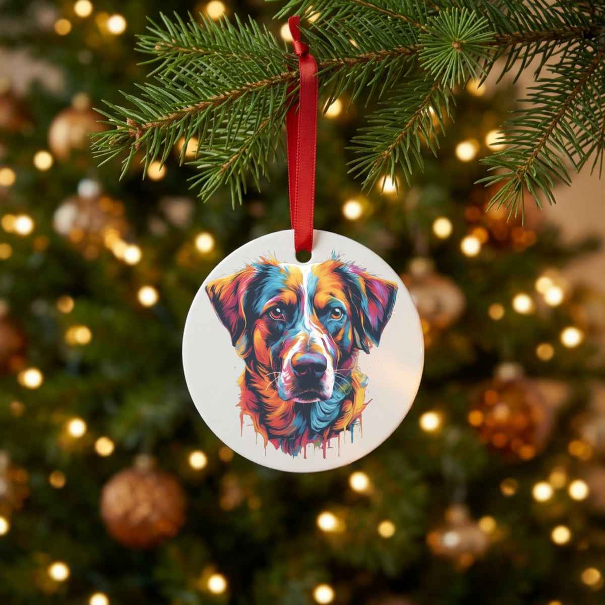 Chester Dog Portrait — Mug / Ornament