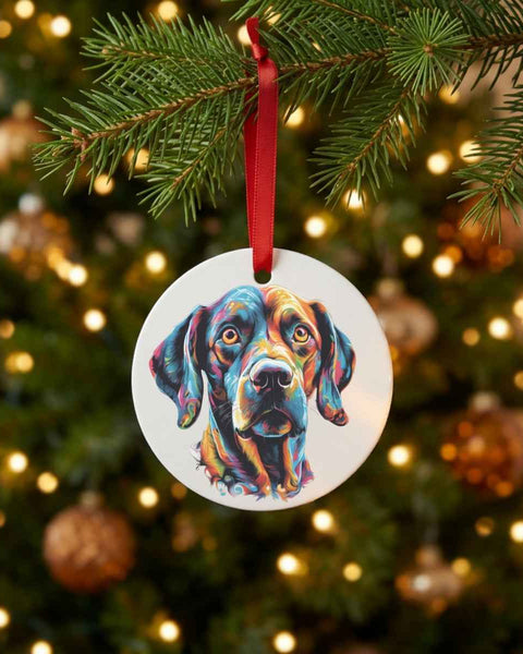 Fern Dog Portrait — Mug / Ornament