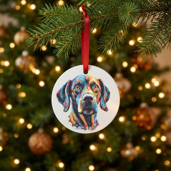 Fern Dog Portrait — Mug / Ornament