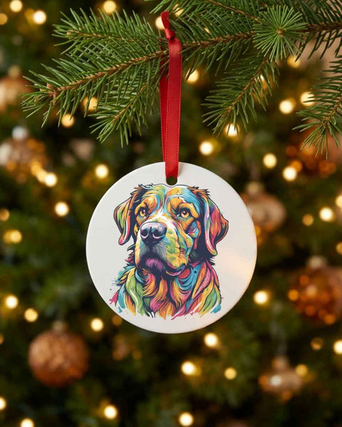 Nora Dog Portrait — Mug / Ornament