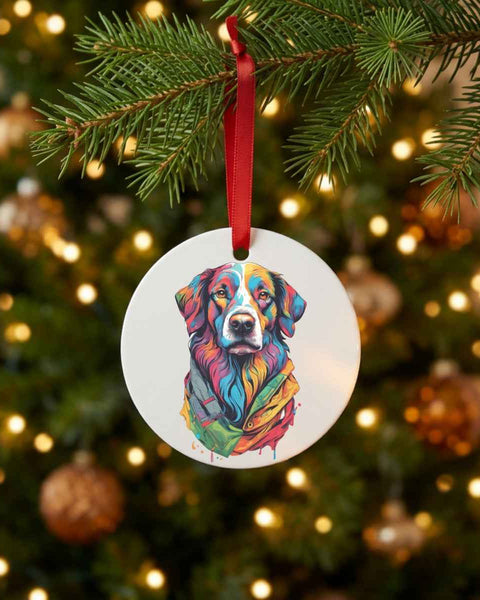 Hazel Dog Portrait — Mug / Ornament