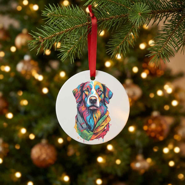 Hazel Dog Portrait — Mug / Ornament