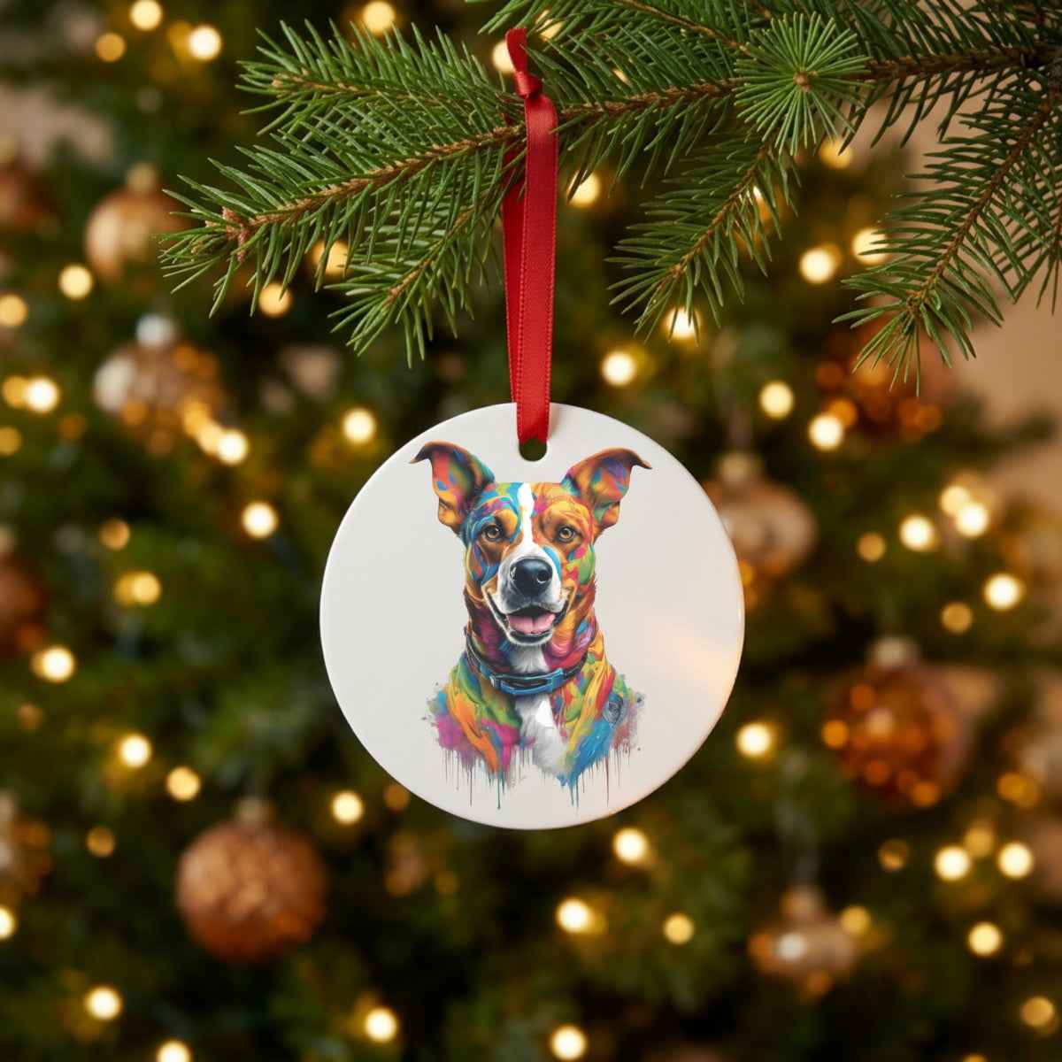 Clover Dog Portrait — Mug / Ornament