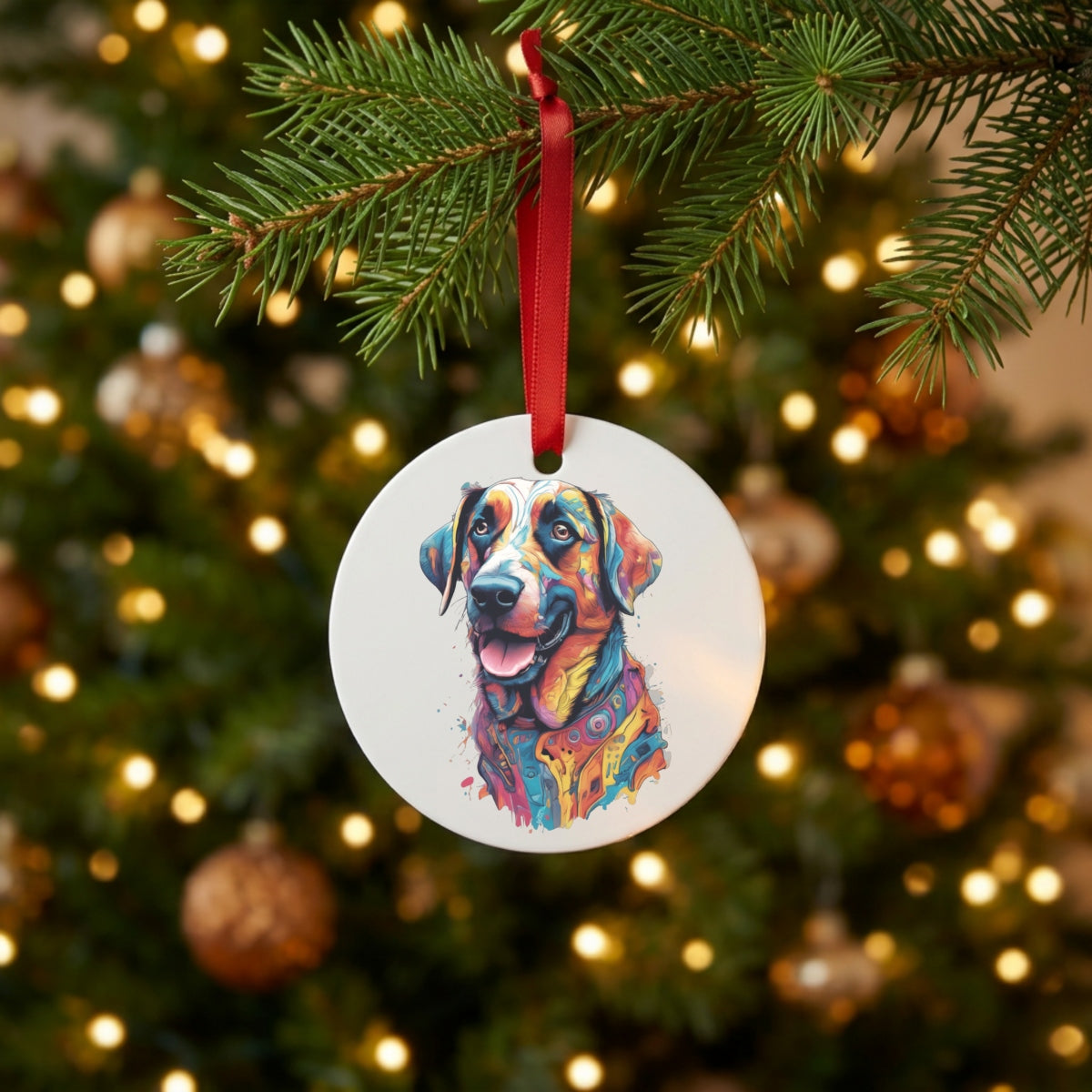 Max — Dog Portrait Collection | Mug & Ornament Set