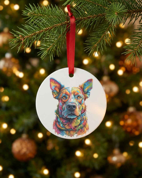 Buddy Dog Portrait — Mug / Ornament
