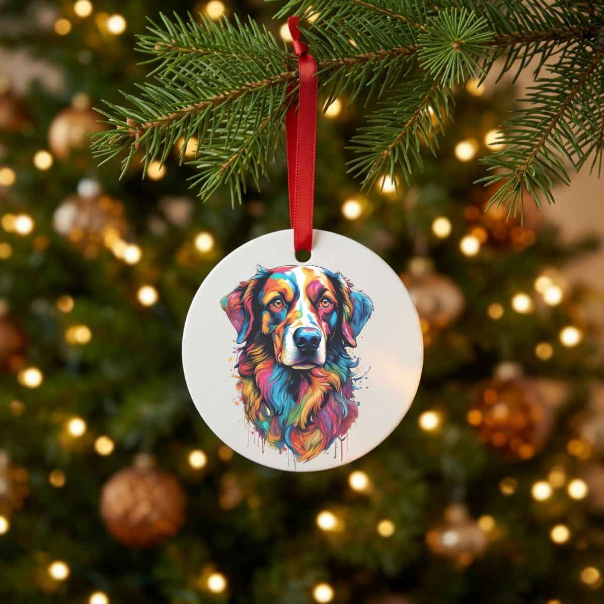 Maggie Dog Portrait — Mug / Ornament