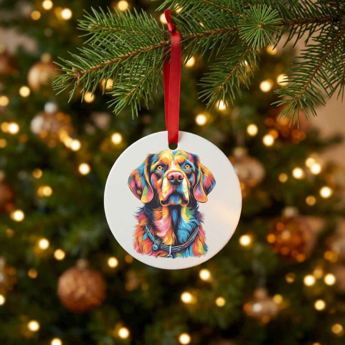 Storm Dog Portrait — Mug / Ornament