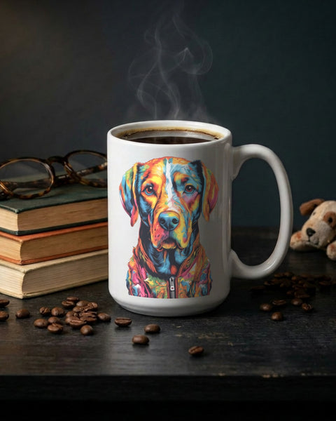 Remy — Dog Portrait Collection | Mug & Ornament Set