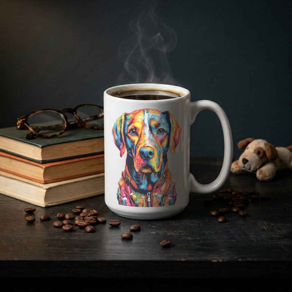 Remy Dog Portrait — Mug / Ornament
